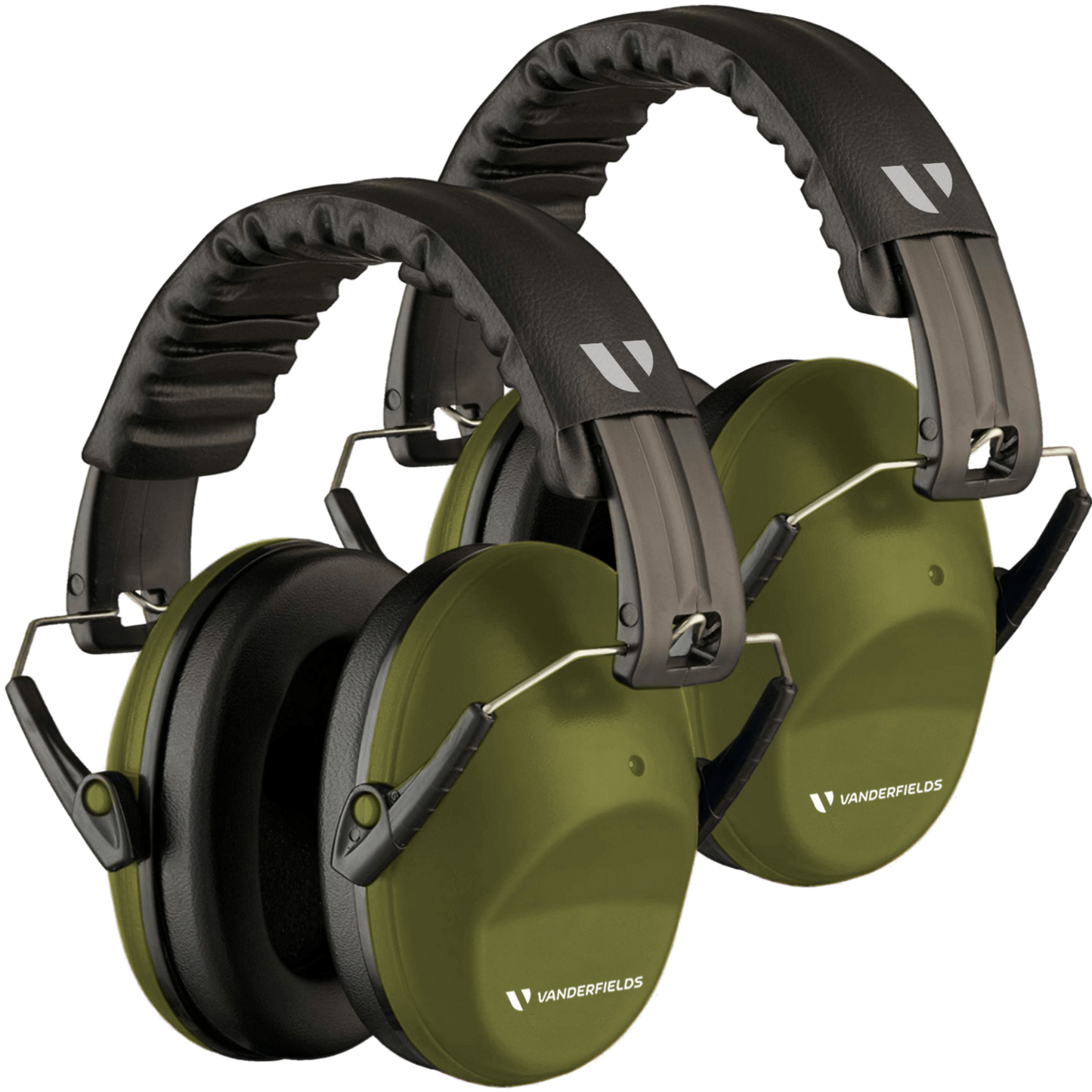 V-Slick Shooting Ear Protection Earmuffs | Noise Reduction, Adjustable Fit (26dB SNR)