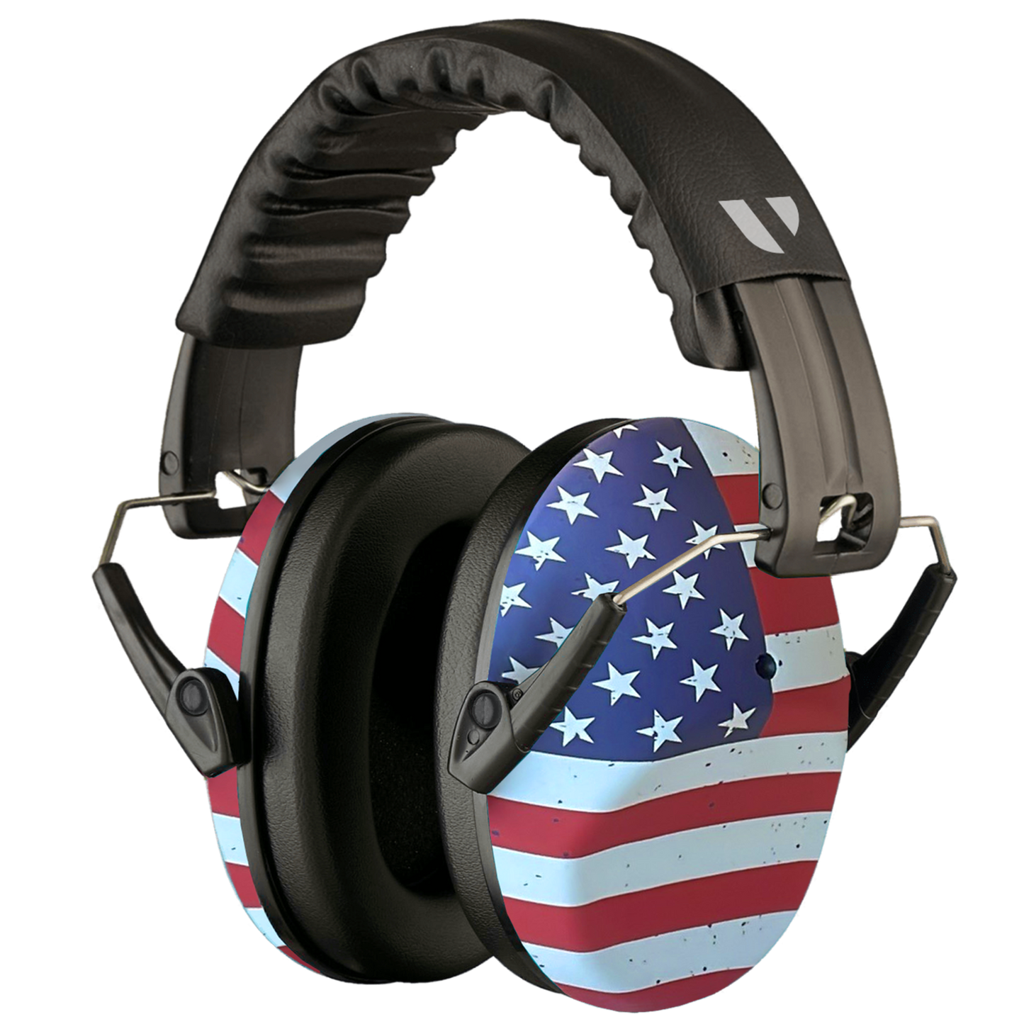 V-Slick Shooting Ear Protection Earmuffs | Noise Reduction, Adjustable Fit (26dB SNR)