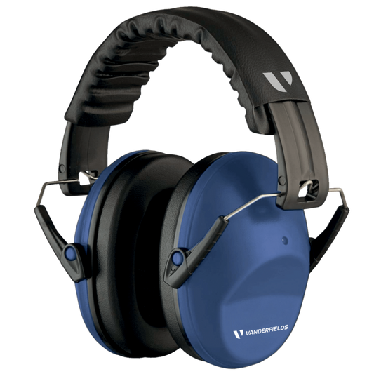Marine Blue - Army Green -V-Slick Shooting Ear Protection Earmuffs | Noise Reduction, Adjustable Fit (26dB SNR)