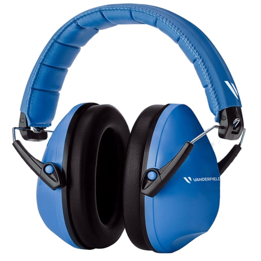 Blue - V-Zilla Kid's Earmuffs - Reliable Noise Reduction for Children (27dB SNR)