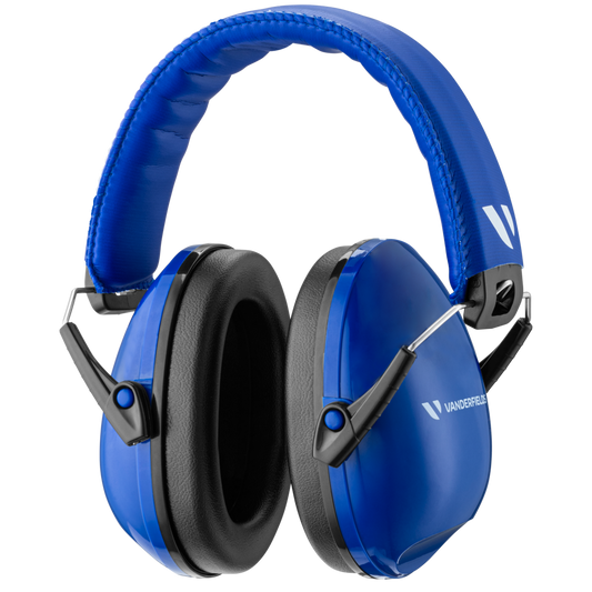 Dark blue - V-Zilla Kid's Earmuffs - Reliable Noise Reduction for Children (27dB SNR)