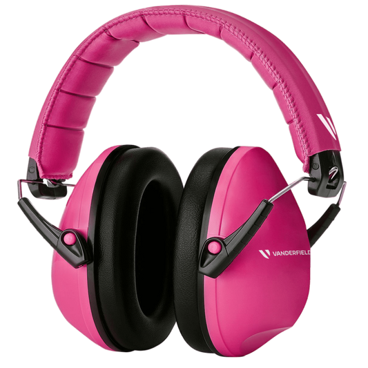 Pink - V-Zilla Kid's Earmuffs - Reliable Noise Reduction for Children (27dB SNR)