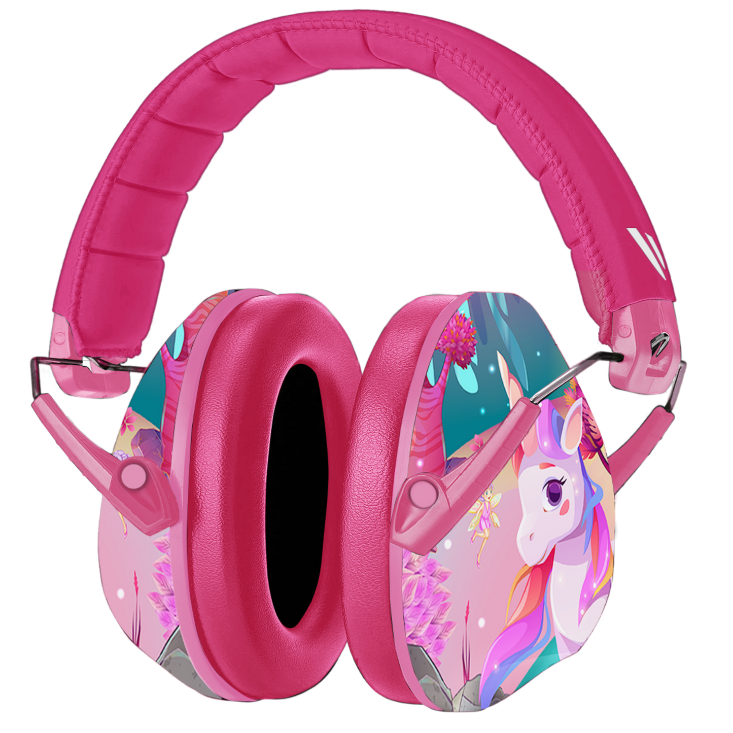 Pink - V-Zilla Kid's Earmuffs - Reliable Noise Reduction for Children (27dB SNR)