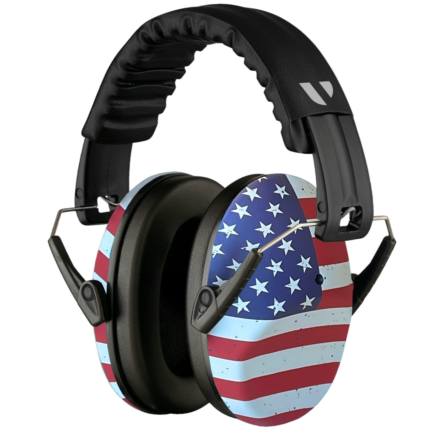 Marine Blue - Army Green -V-Slick Shooting Ear Protection Earmuffs | Noise Reduction, Adjustable Fit (26dB SNR)