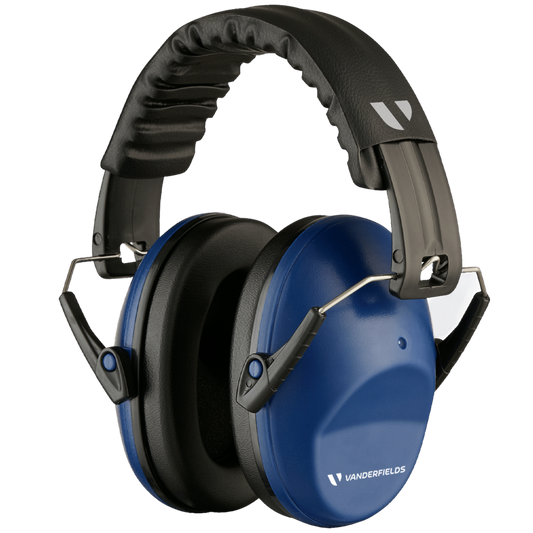 Dark Blue - V-Star Kid's Earmuffs - Comfortable Hearing Protection for Kids (26dB SNR)
