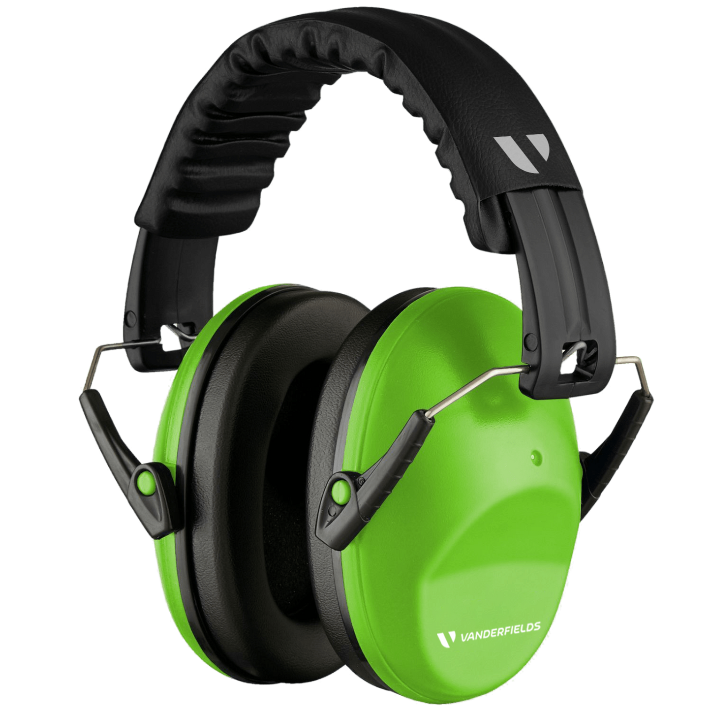 Green - V-Star Kid's Earmuffs - Comfortable Hearing Protection for Kids (26dB SNR)