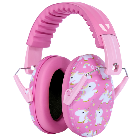 Unicorn Wonderland - V-Star Kid's Earmuffs - Comfortable Hearing Protection for Kids (26dB SNR)