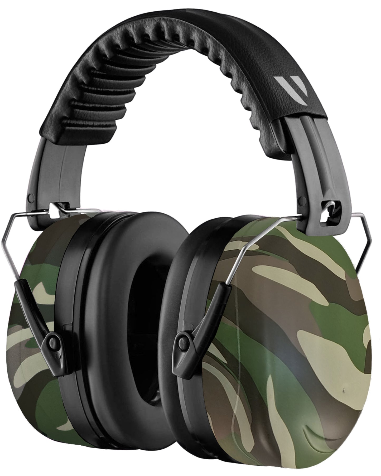 Black - V-Fort Professional Passive Noise Cancelling Earmuffs | DIY, Lawn mowing, Construction (32dB SNR)