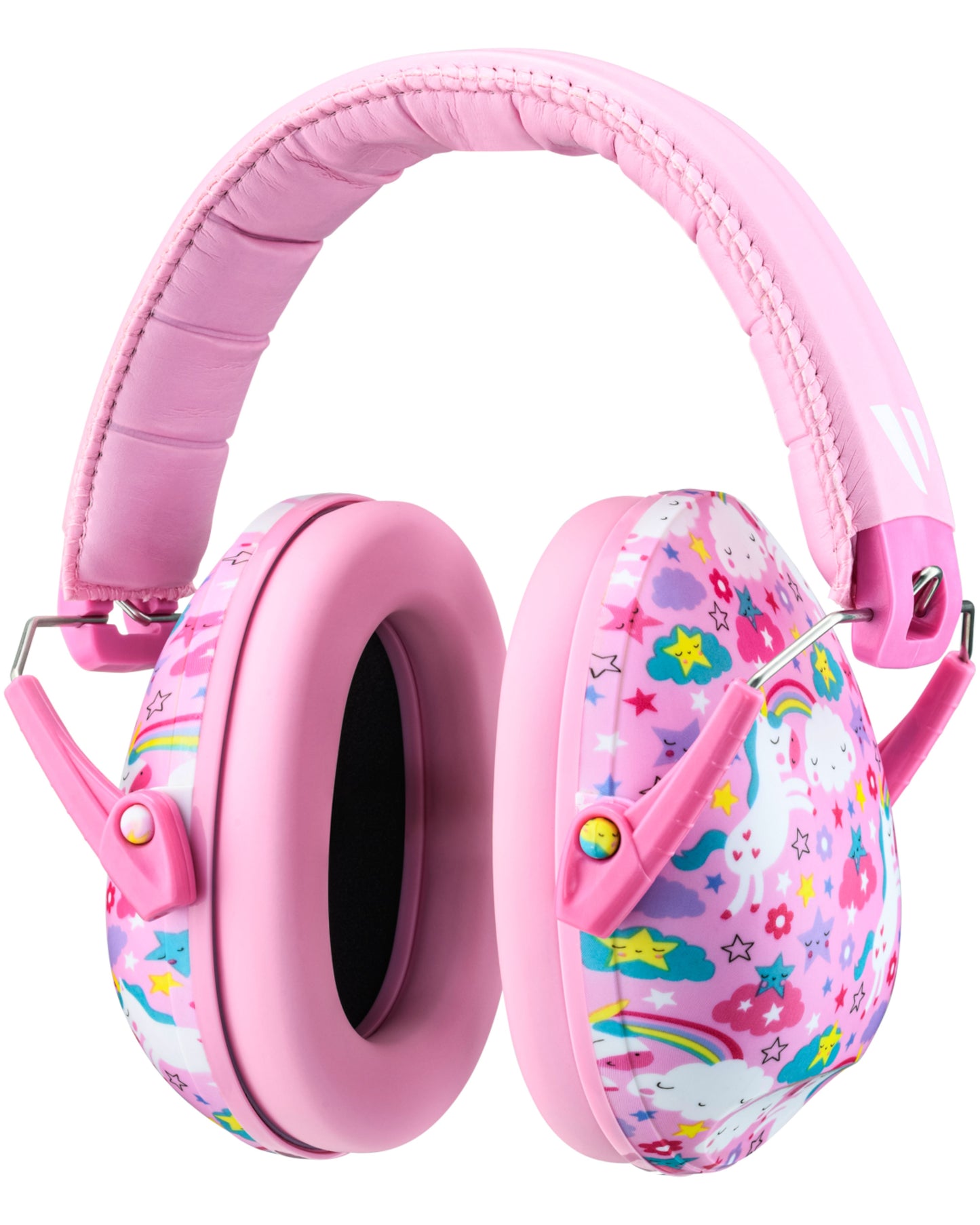 Pink - V-Zilla Kid's Earmuffs - Reliable Noise Reduction for Children (27dB SNR)