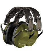 V-Slick Shooting Ear Protection Earmuffs | Noise Reduction, Adjustable Fit (26dB SNR)