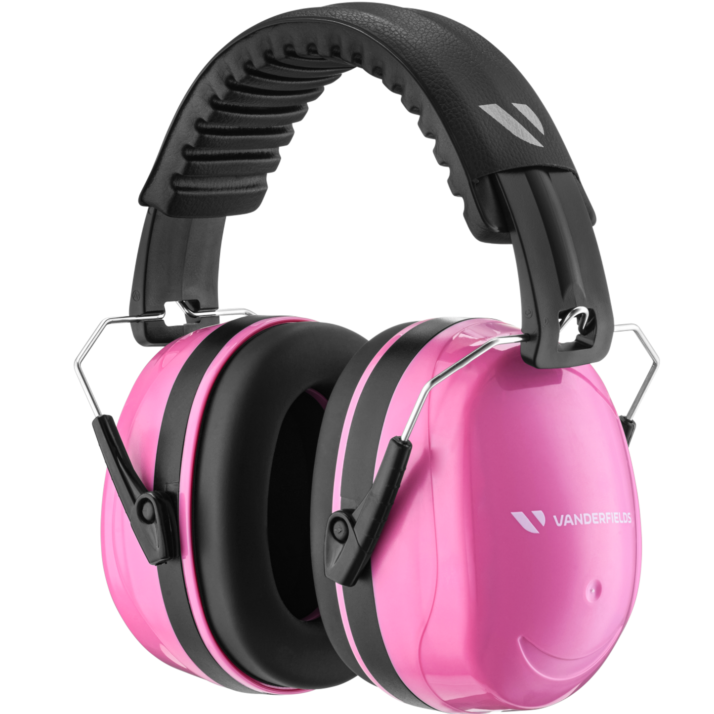 Double Pink - V-Fort Professional Passive Noise Cancelling Earmuffs | DIY, Lawn mowing, Construction (32dB SNR)