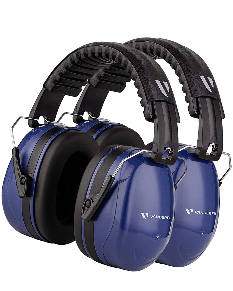 V-Fort Professional Passive Noise Cancelling Earmuffs | DIY, Lawn mowing, Construction (32dB SNR)